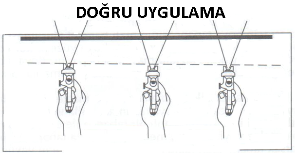 Boya Tabancası Uygulama Tekniği